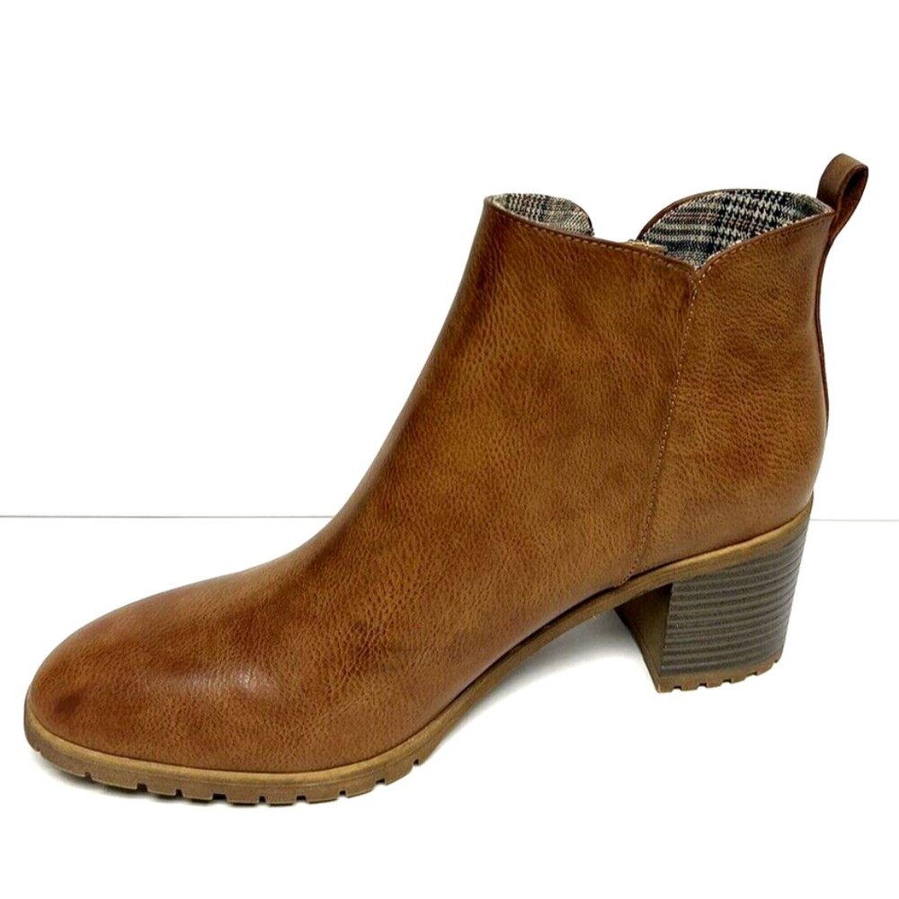 Lifestride Womens Michelle Ankle Booties Brown, Size 11 M - Picture 2 of 6